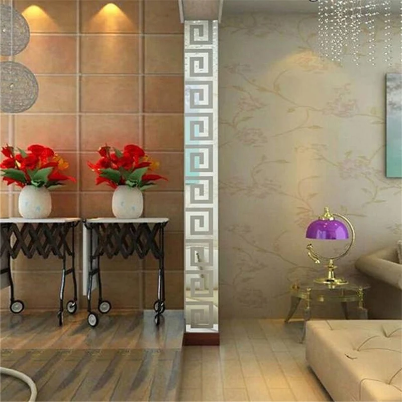 10 шт. DIY акриловые настенные Стикеры для украшения дома спальни современный