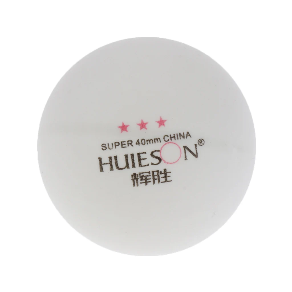 100 шт. 3 звезды 40 мм стандартный мячи для настольного тенниса Training Практика пинг понг шары белый