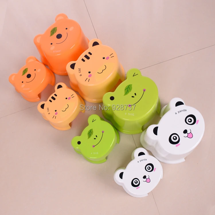 

Plastic children's stools Kindergarten baby washbasin footstools Non-slip ascending ladders step stools