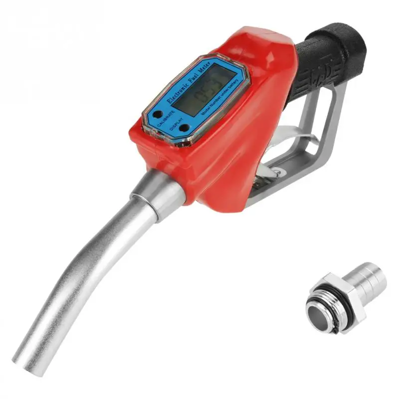 

Fuel Gasoline Oil Gun Nozzle Connector Diesel Petrol Kerosene Delivery Gun Nozzle Turbine Digital Fuel Flow Meter