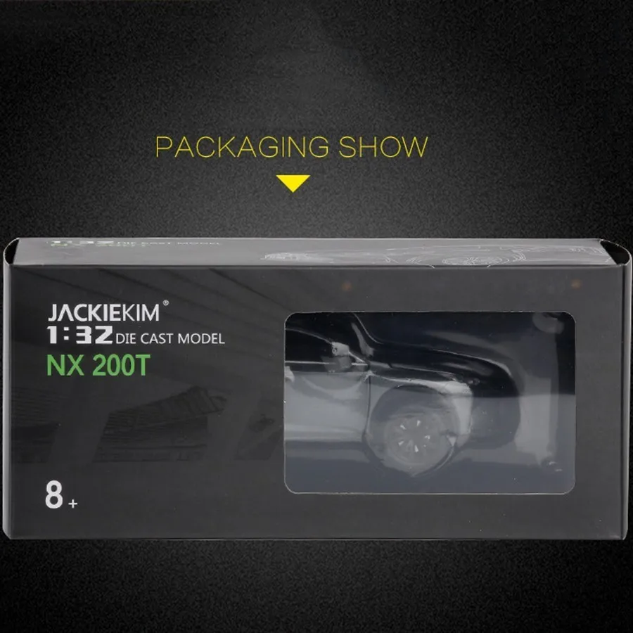 1:32 Подлинная авторизация Япония Nx200t игрушечный автомобиль сплав Серебряная