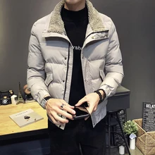 2018 new Winter parkas Coat Self-cultivation Thickening Cotton-padded Clothes jaket men overcoat discount My16b цена 2018 new Winter parkas Coat Self-cultivation Thickening Cotton-padded Clothes jaket men overcoat discount My16b цены онлайн
