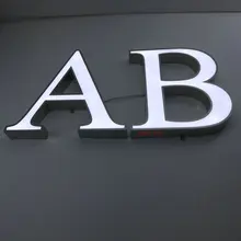 Custom waterproof 3D led акриловые для рекламы лица светодиодная буква для название магазина доска дизайн