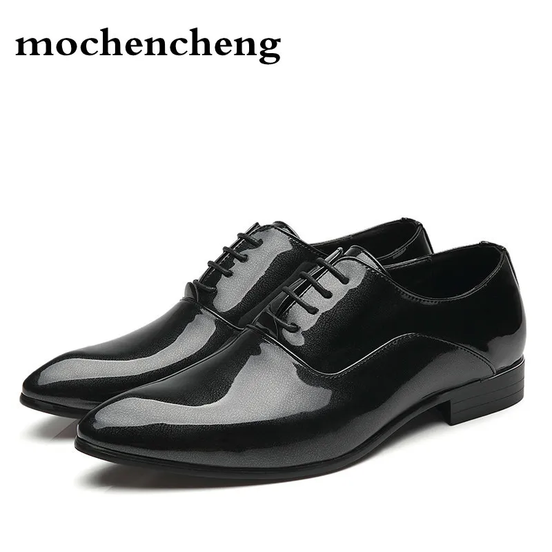 Couro Escritório Elegante Dos Homens 801 Sociais red Size Casamento Oxford Do Plus Adulto Sapatos De Luxo Vestido Black Designer Formal Envernizado qZdAvZY