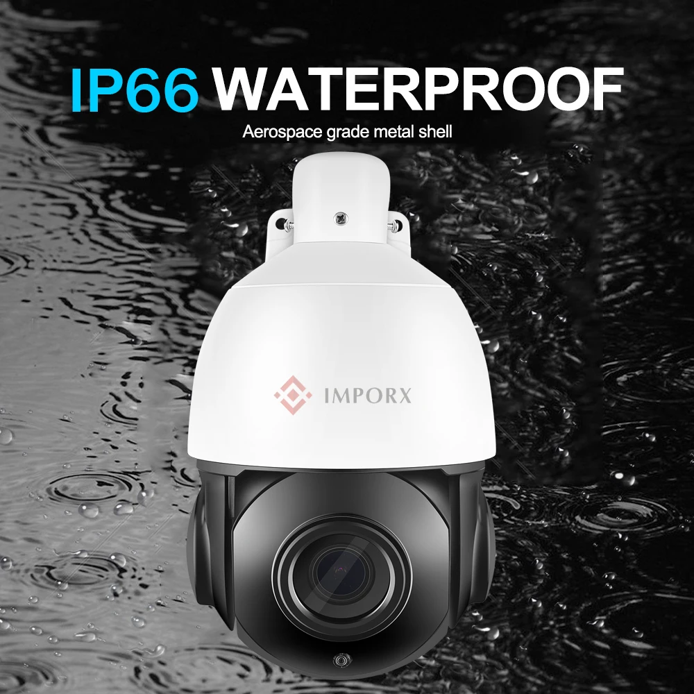 IMPORX 5MP 36X аудио PTZ IP Сетевая камера POE Zoom наружная HD водонепроницаемая видео CCTV 70m IR