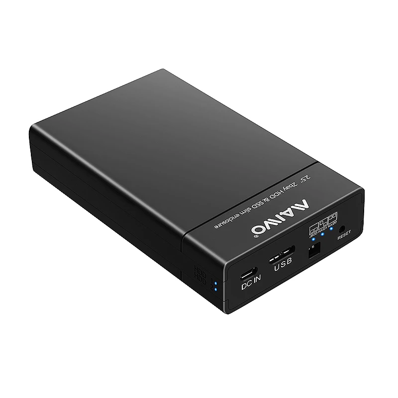 MAIWO K25682 2 Bay коробка для жесткого диска с 5 дюймовым Sata/Hdd/Usb корпусом питание от Usb