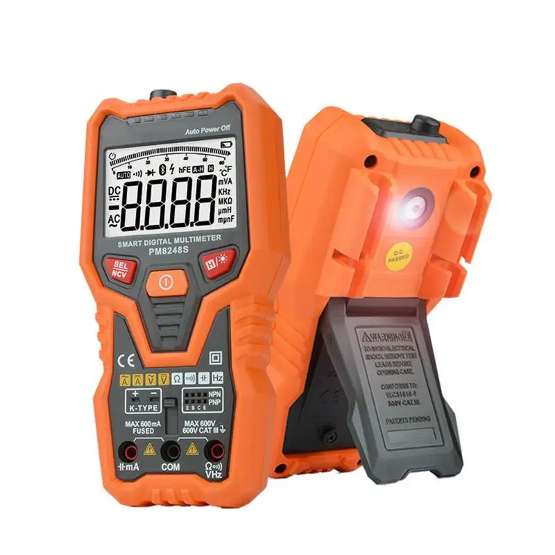 

Electronic Multimeter Car Repair Battery Tester Voltage Test Hand-held Voltage Current Resistance Capacitor Temperature