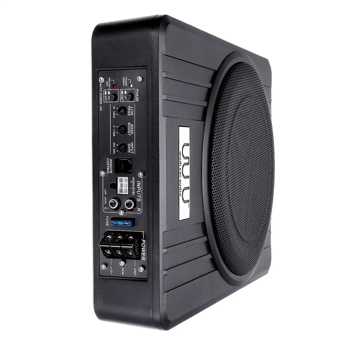 10 pulgadas 600 W delgado bajo el asiento altavoces de coche activo Subwoofer amplificador de graves caja de altavoz amplificador de coche Subwoofer 10 pulgadas 600 W delgado bajo el asiento altavoces de coche activo Subwoofer amplificador de graves caja de altavoz amplificador de coche Subwoofer