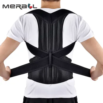 

Mountaineer Climbing Run Lumbar Support Belt Round Shoulder Back Brace Adjustable Brace Support Posture Corrector Steel Plate Br