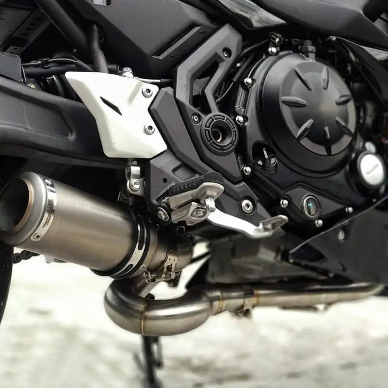 

1Set Durable Motorcycle Full Exhaust System Circling Front Pipe Link Connect for Kawasaki Z650 Ninja 650 New Arrive