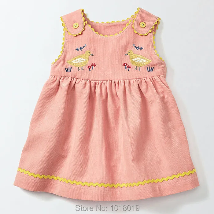 Новинка года; Брендовое качественное вельветовое Хлопковое платье для маленьких девочек; детская одежда с длинными рукавами; Одежда для маленьких девочек; детское летнее платье для девочек