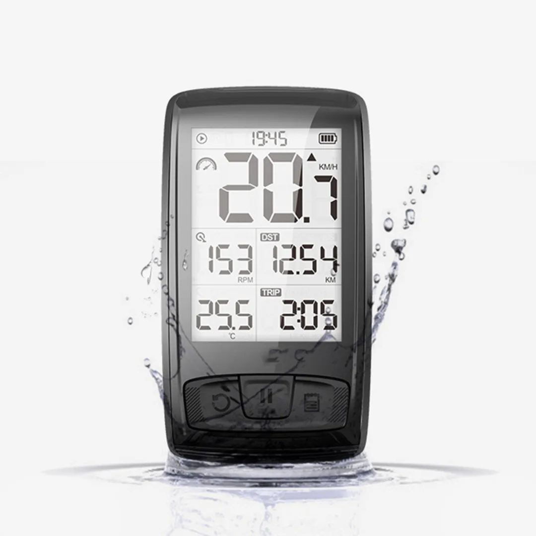 

Wireless Bluetooth Bike Bicycle Computer Odometer Waterproof Cycling Computer Speedometer Digital Odometer Stopwatch Thermometer