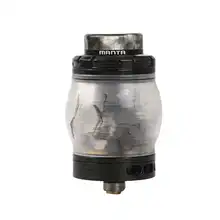 Electronic Cigarette Atomizers Manta Rta Resin 24Mm 4.5Ml Atomizer Top Fill Come With Pei 810 Drip Tips