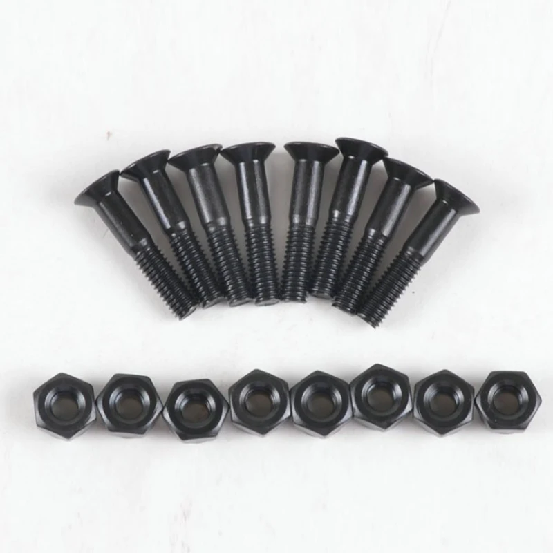 

25mm-33mm 0.98-1.30 Screws Set For Cruiser Longboard Skateboard Bolts&Hex Nuts