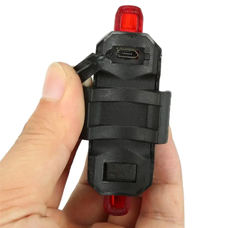 Водостойкий USB Перезаряжаемый 4 режима высокой яркости велосипедный