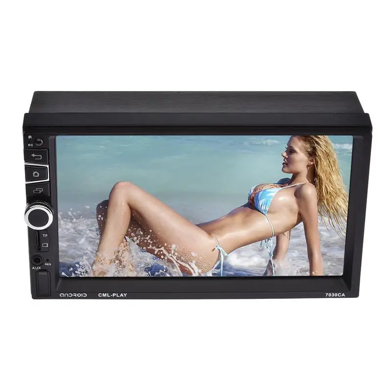 

7 in Car Multimedia player 2 Din Bluetooth MP5 GPS Navigator Phone Image Reverse HD Rear View FM Radio Player 1080P Touch Screen