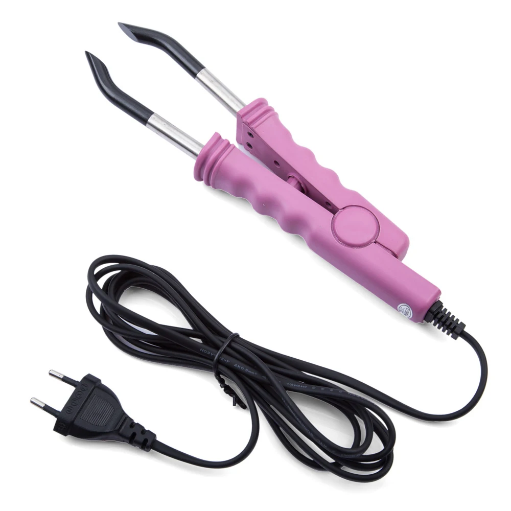 

Hair Extension Iron Keratin Bonding Tool Fusion Professional Heating Plate Heat Connector For All Types Of Hair Extension System