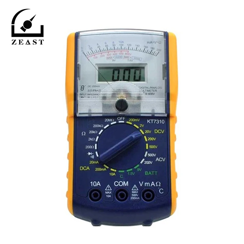 

KT7310 Authentic Precision Digital Dual Display Analogue Multimeter Tester New