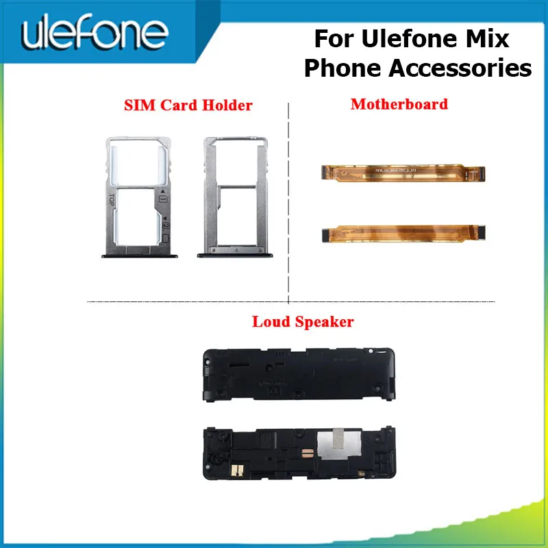 For Ulefone Mix Motherboard Loud Speaker SIM Card Holder Mobile Phone Repairing Fixing Part Replacement | Мобильные телефоны и