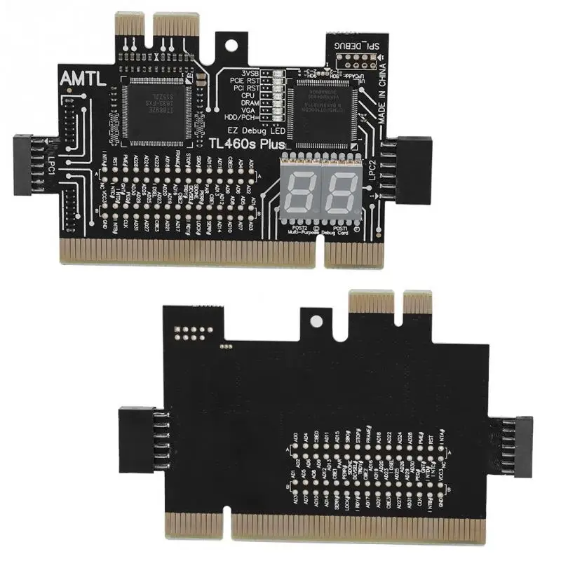 Материнская плата PCI/PCIE/Mini PCIE/LPC PC анализатор диагностическая карта для