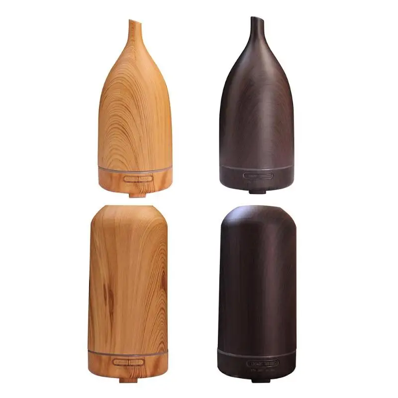 

Wood Grain Ultrasonic LED 7 Color Lamp Timer Air Humidifier Aroma Diffuser