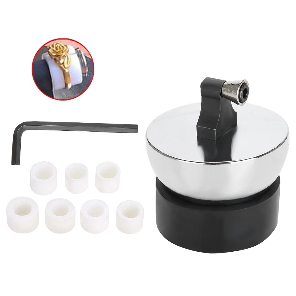 Jewelry Tools Ring Setter Clamp Stainless Ring Engraving Ball Diamond
