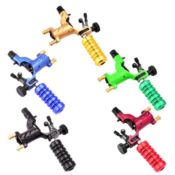 

Complete Tattoo Kit Rotary Machine Power Supply Foot Pedal Needles EU Assorted Tatoo Motor Kits Supply For Artists