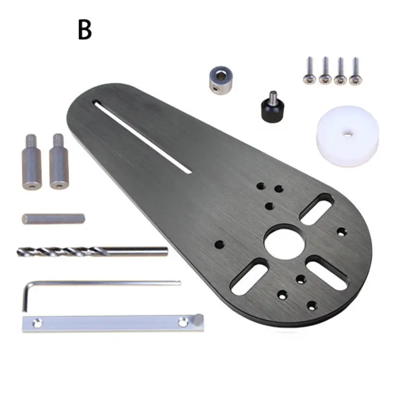 

Electric Trimmer/Router Circle Cutting Jig For Woodworking Milling Circle Groove