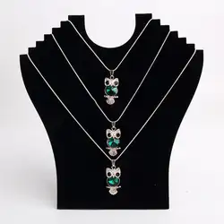 Модные ожерелья, цепочки ювелирные изделия Дисплей торговая стойка для подвесок Держатель Показать декоративное украшение дисплей для