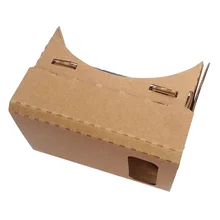 6 дюймов DIY 3D VR Очки виртуальной реальности ДВП доска для Google картон