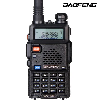 

Baofeng UV-5R Walkie Talkie LCD Display Earphone with Mic Two Way Radios128CH Dual Band VHF/UHF 136-174/400-520MHz Transceiver