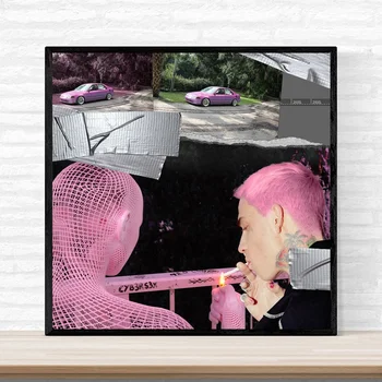 

Blackbear Cybersex Poster Album Hip Hop Rap Music Cover Poster Print on Canvas Wall Art Home Decor No Frame