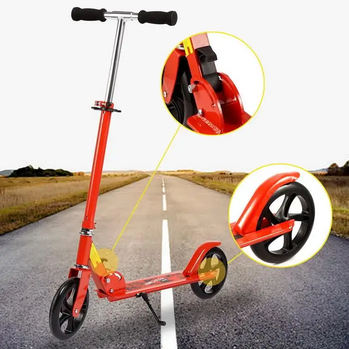 

ANCHEER New Brand Adult 2 Wheels Scooters Adjustable Scooter Patinete Adulto Foldable Kick Scooter Trottinette Electrique Adulte