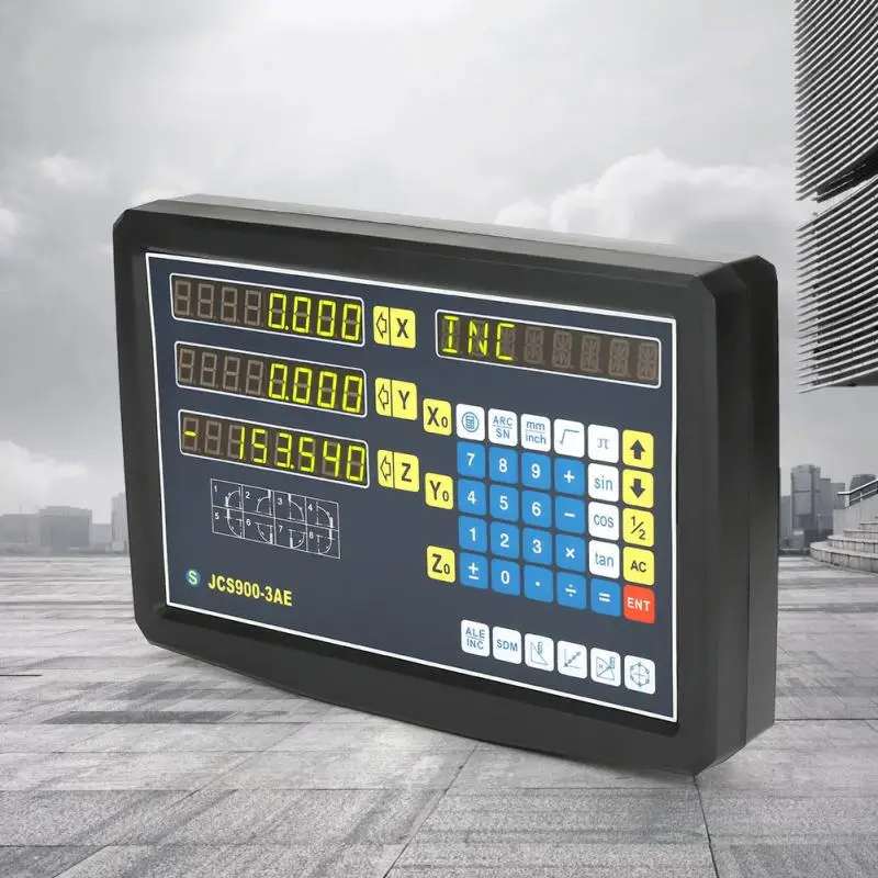 JCS900-3AE 50 мм/100 мм/800 мм цифровой индикации линейной шкалы кодировщик 110-240 В вилка