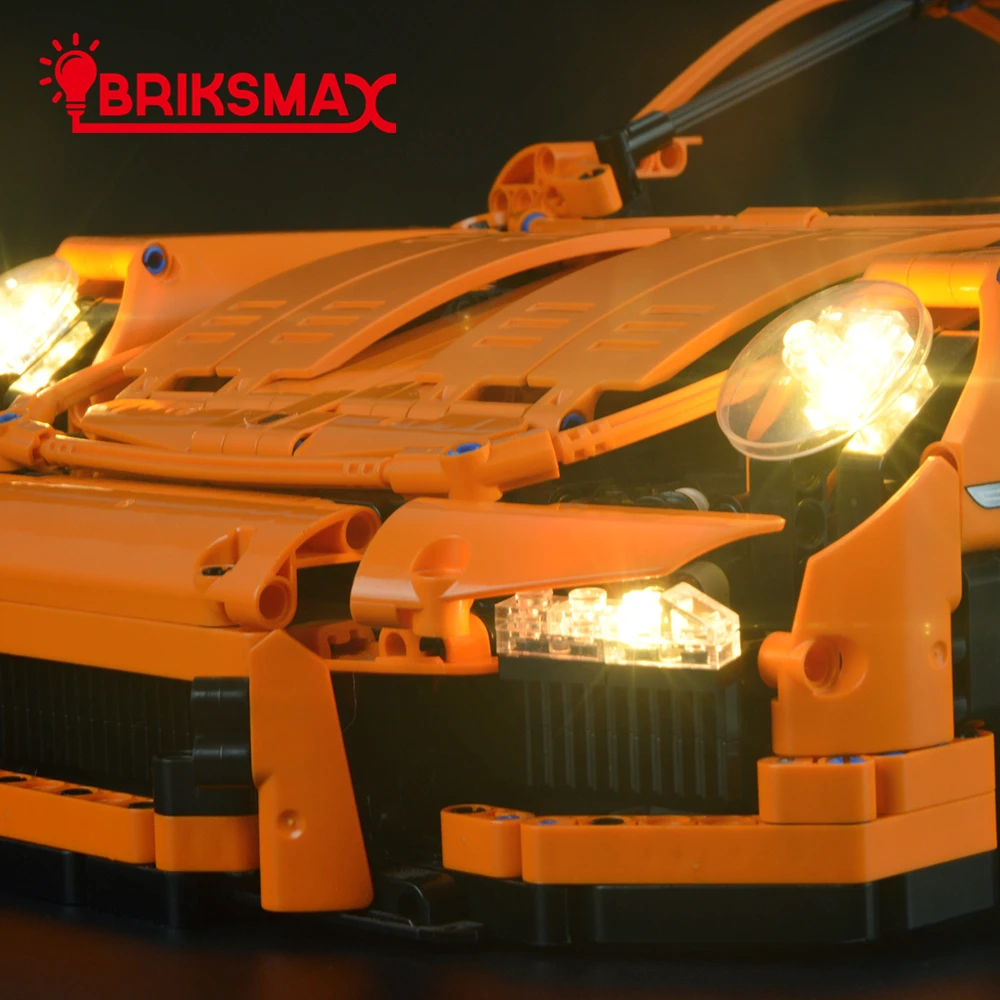 Светодиодный светильник BriksMax для Technic 42056 комплект строительных блоков