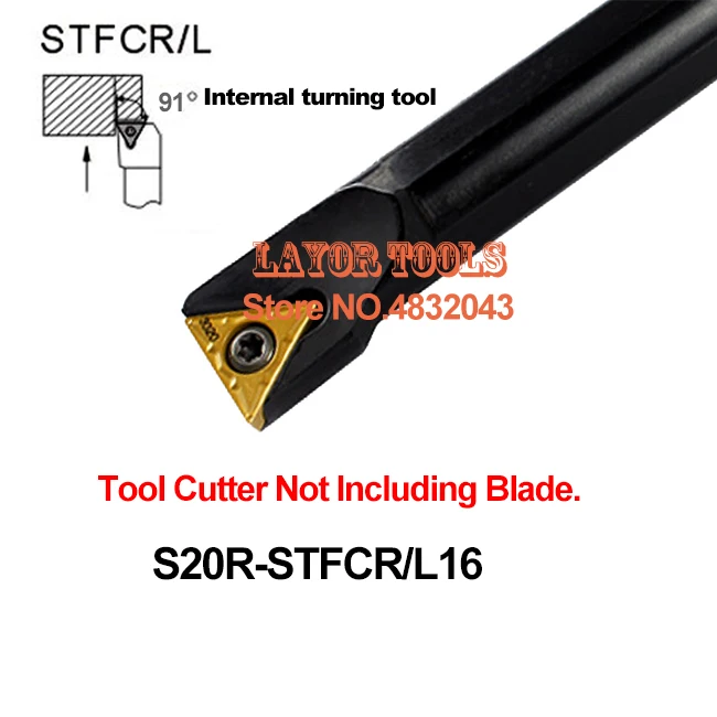 

S20R-STFCR16 Metal Lathe Tools,Lathe Machine Turning Tools Set,Internal Turning Tool,CNC Indexable Turning Tools holder