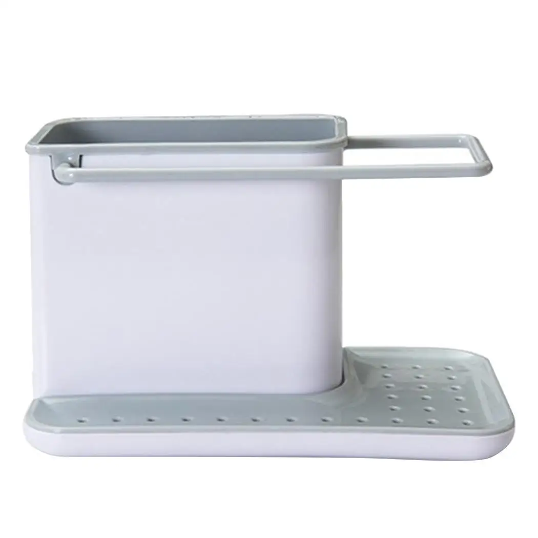 Бытовые Кухня дренаж для раковины стойки Организатор блюдо мыло губка кисточки