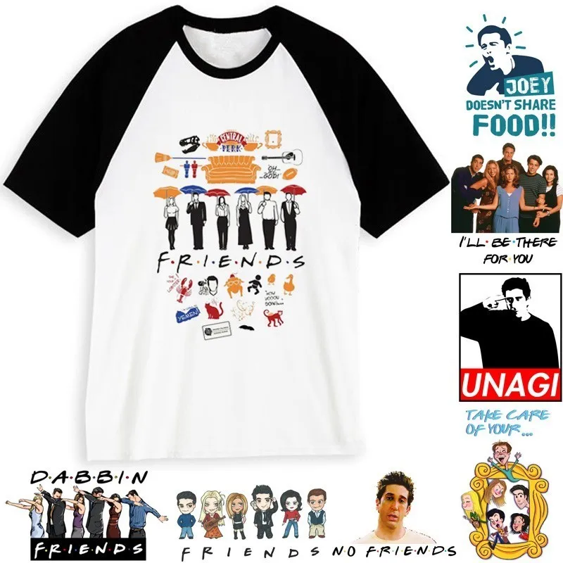 Новый набор друзей ТВ футболка для мужчин/женщин смешная Стрекоза друзья шоу