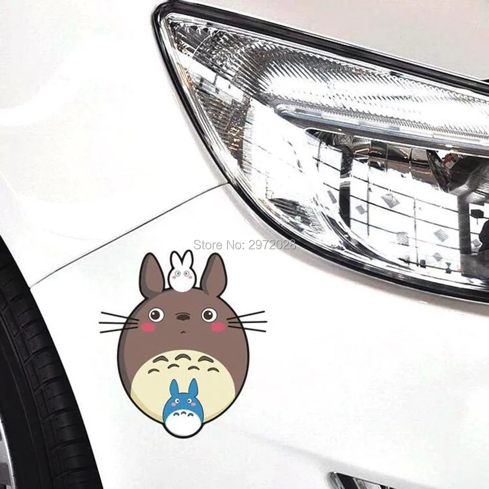Креативный милый мультяшный автомобиль укладка кота Тоторо действия крышки