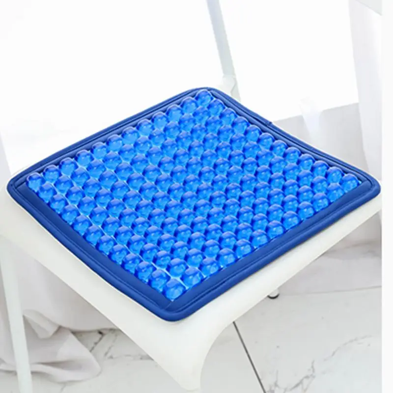 Летняя гелевая Улучшенная охлаждающая подушка для сиденья нескользящая офисная