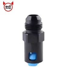 Evil energy Универсальный анодированный алюминий-8 мужчина к 3/" SAE быстроразъемный женский нажимной EFI Соединительный разъем