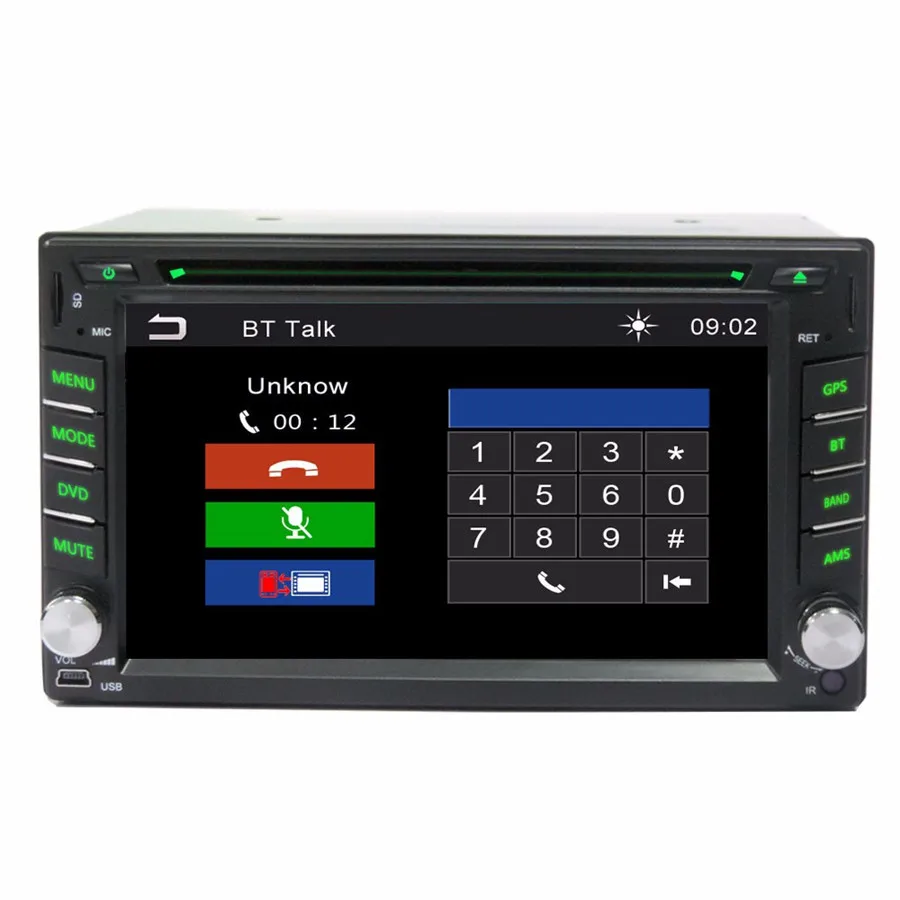 Карта Северной Америки WCE система автомобиля gps навигация 2Din HD стерео DVD CD плеер FM Bluetooth Авто Радио
