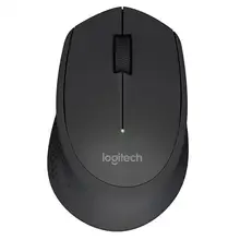 Беспроводная USB мышь logitech M280 1000 dpi, 3 кнопки, оптическая мышь, портативная игровая мышь с usb-приемником для ноутбука, настольного ПК