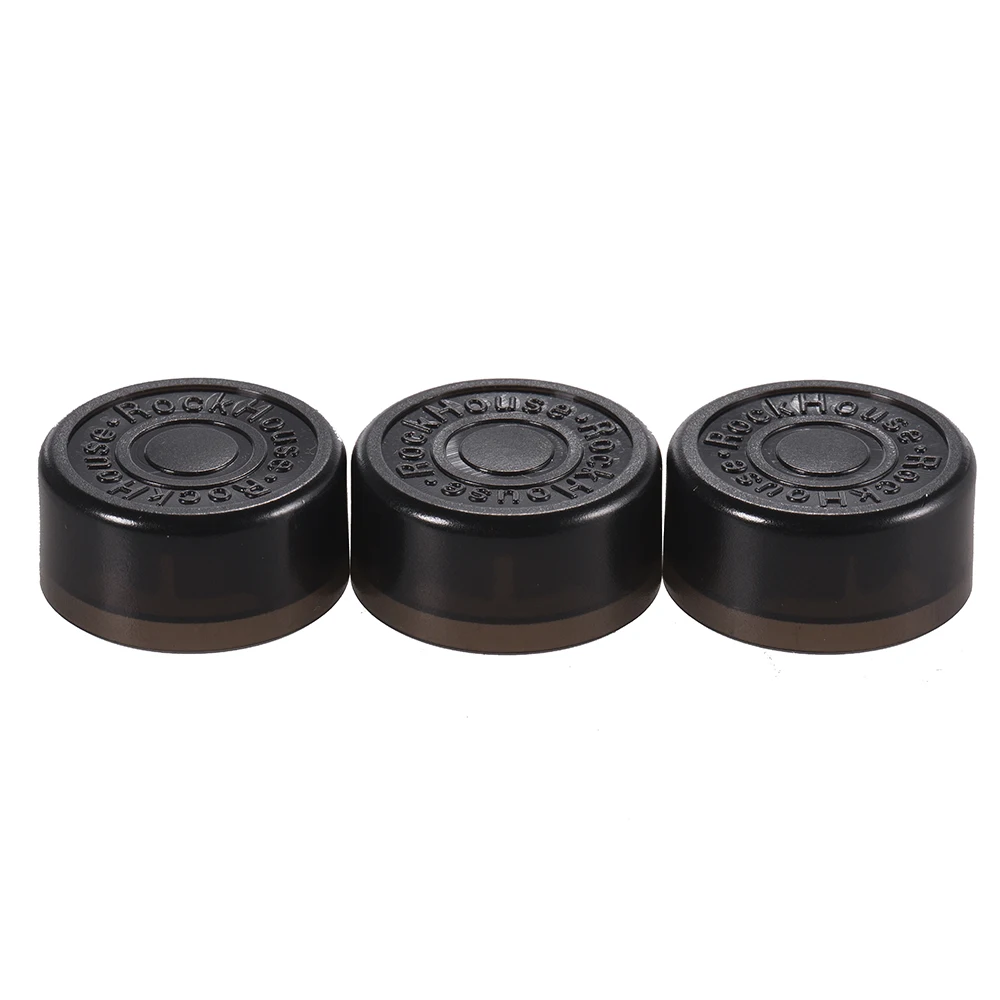 

3pcs Guitar Effect Pedal Footswitch Topper Protector ABS Bumpers for Electric Guitar Pedal Black Guitar Parts & Accessories