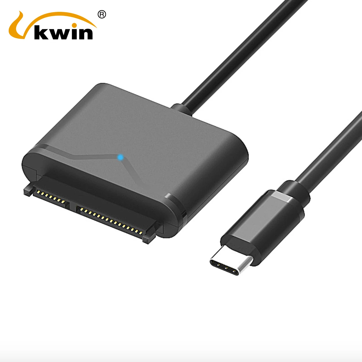 VKWIN USB к SATA кабель C адаптер Тип 3 1 конвертер для 2 5 &quot3 5" SSD HDD диски 50 см |