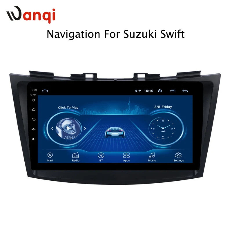 Android 8,1 автомобильный dvd-плеер для SUZUKI SWIFT 2010- автомобильный dvd gps навигационная система