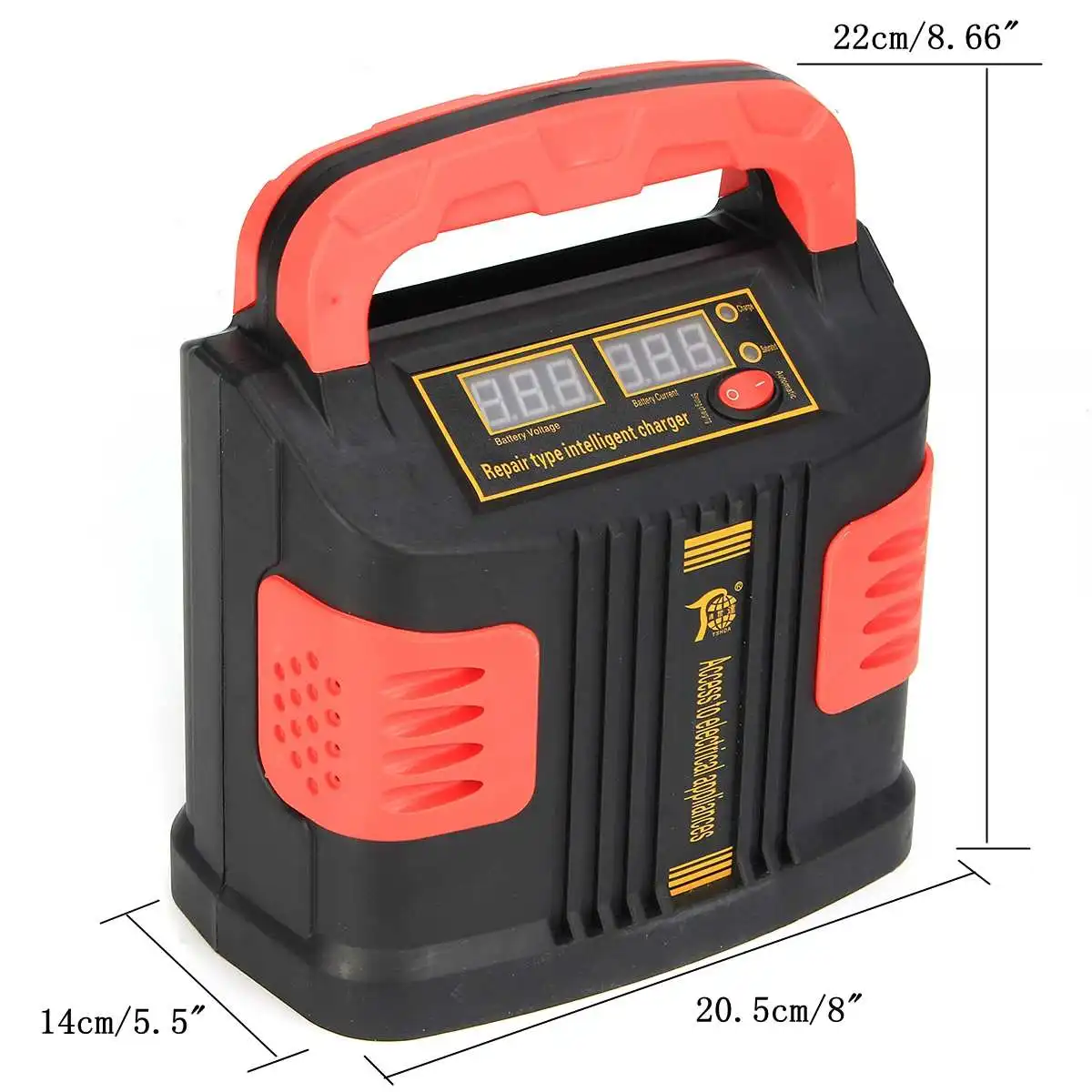  350W 12V/24V 200Ah Portable Electric Car Emergency Charger Booster Intelligent Pulse Repair Type AB
