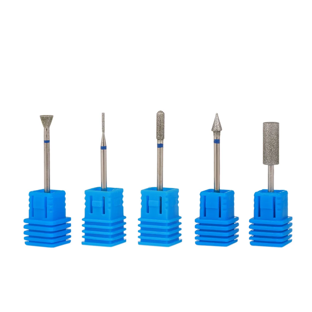 5pcs Nail Drill Bits Pedicure &amp Manicure Bit Set Art Tool Kit Supplies for Beauty | Красота и здоровье