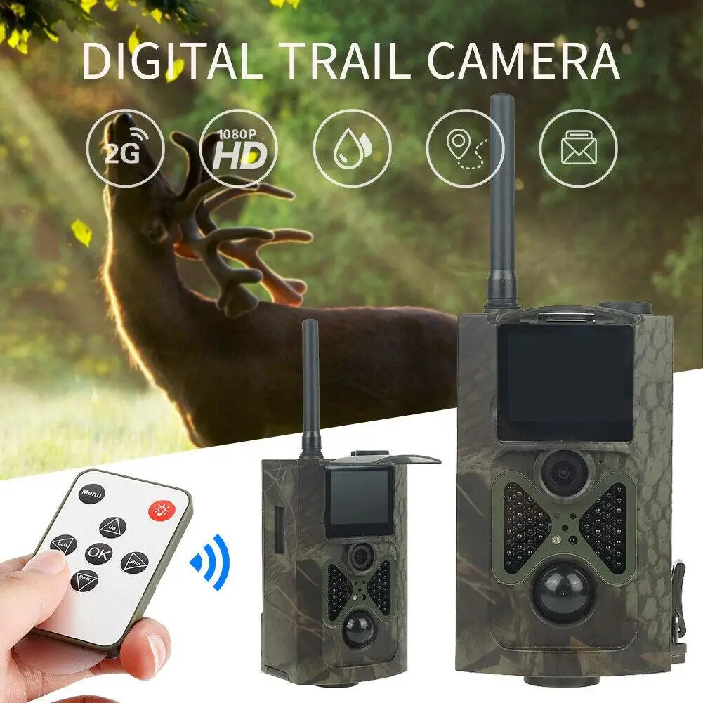 HC300M наружное наблюдение GSM 12MP 1080P фото ловушки ночное видение дикая природа