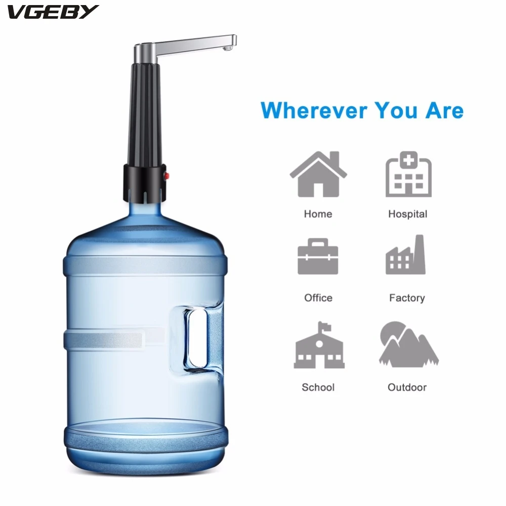 Electric Water Dispenser Pump Water to the Bottle with Battery Drinking Water Bottles Kitchen Items Eletrodomestico Electric Water Dispenser Pump Water to the Bottle with Battery Drinking Water Bottles Kitchen Items Eletrodomestico